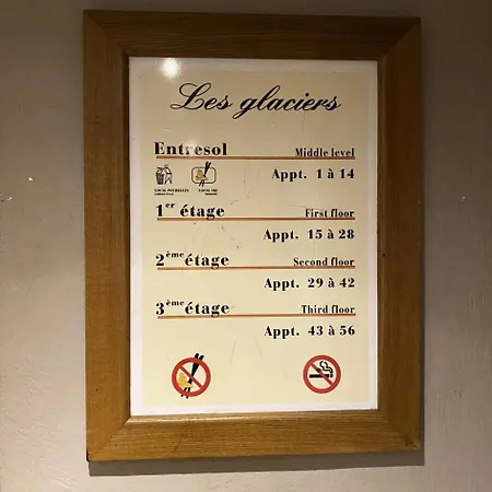 Glaciers - Location: Pour 4 Personnes Avec Balcon Sud Ouest Dans Un Quartier Jeune Et Anime Mae-9085 *