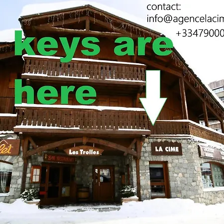 Daire Glaciers - Location: Pour 4 Personnes Avec Balcon Sud Ouest Dans Un Quartier Jeune Et Anime Mae-9085