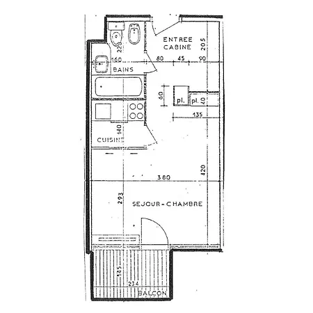 Daire Glaciers - Location: Pour 4 Personnes Avec Balcon Sud Ouest Dans Un Quartier Jeune Et Anime Mae-9085